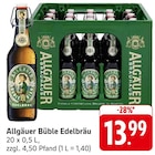 EDEKA Haßloch - Büble Edelbräu Angebot im Prospekt Büble Edelbräu bei EDEKA im Haßloch Prospekt für 13,99 €