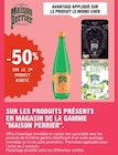 -50% sur le 2e produit acheté sur les produits présents en magasin de la gamme "Maison Perrier". - Maison Perrier dans le catalogue E.Leclerc