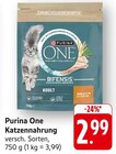 Katzennahrung Angebote von Purina One bei E center Fellbach für 2,99 €