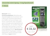 LINDA Tübingen - nicorette mint Spray Angebot im Prospekt nicorette mint Spray bei LINDA im Tübingen Prospekt für 33,32 €