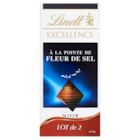 SUR TOUTES LES TABLETTES DE CHOCOLAT LOT DE 2 - LINDT EXCELLENCE en promo chez Carrefour Orléans