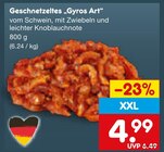 Geschnetzeltes Gyros Art Angebote bei Netto Marken-Discount Oberhausen für 4,99 €