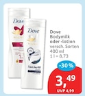 Bodymilk von Dove für 3,49 € bei budni im Angebot Bodymilk von Dove im aktuellen budni Prospekt