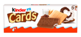 Biscuits Cards - KINDER en promo chez Carrefour Narbonne à 1,85 €