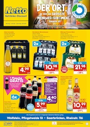 Aktueller Netto Marken-Discount Prospekt (Großrosseln) Netto Marken-Discount Prospekt mit 2 Seiten (Großrosseln)