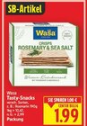 Tasty-Snacks Rosemary & Sea Salt von Wasa im aktuellen E center Prospekt