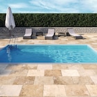 Carrelage de sol exterieur "uzes" en promo chez Brico Dépôt Boulogne-Billancourt à 16,28 €