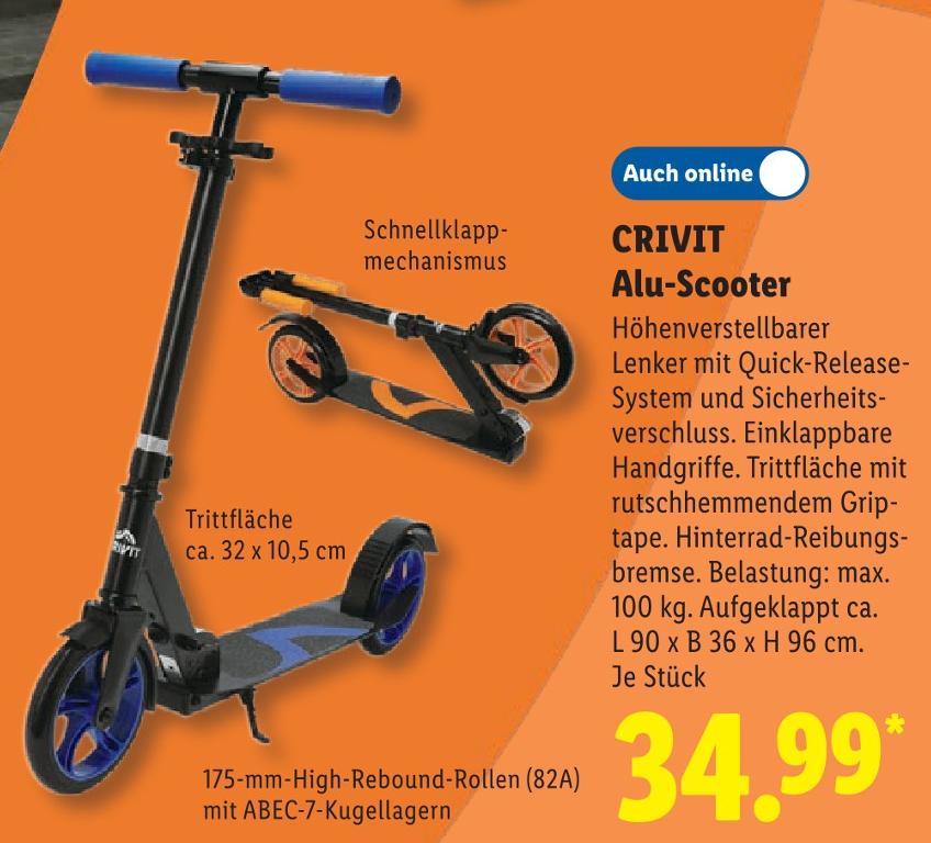 Alu-Scooter