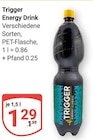 Energy Drink im Angebot bei GLOBUS in Neubrandenburg Energy Drink Angebote von Trigger bei GLOBUS Neubrandenburg für 1,29 €
