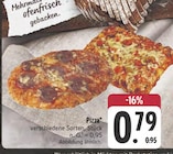 Pizza im Angebot bei EDEKA in Zwickau Pizza Angebote bei EDEKA Zwickau für 0,79 €