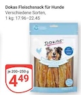 Fleischsnack für Hunde bei GLOBUS im Prospekt "" für 4,49 €