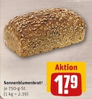 Sonnenblumenbrot im Angebot bei REWE in Nürnberg Sonnenblumenbrot Angebote bei REWE Nürnberg für 1,79 €