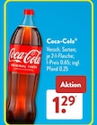 Aktuelle Coca Cola Angebote bei ALDI SÜD in Nettetal Aktuelles Coca-Cola Angebot bei ALDI SÜD in Nettetal ab 1,29 €