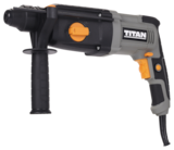 Perforateur sds+ 750 w 2,5 j - TITAN en promo chez Brico Dépôt Perforateur sds+ 750 w 2,5 j - TITAN dans le catalogue Brico Dépôt