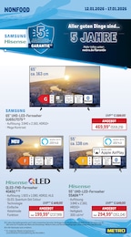 METRO LED Fernseher im Prospekt METRO LED Fernseher im Prospekt
