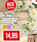 Aktuelles Kunstblumenkranz Angebot bei Kaufhaus Stolz in Bremerhaven ab 14,99 €