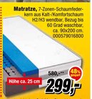 Matratze Angebote bei Opti-Wohnwelt Kirchheim für 299,00 €