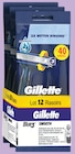 Rasoirs Jetables Blue3 Smooth 3x4 - GILLETTE en promo chez Intermarché Hyper Rasoirs Jetables Blue3 Smooth 3x4 - GILLETTE dans le catalogue Intermarché Hyper
