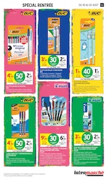 Offre Bic dans le catalogue Intermarché Hyper du moment à la page 53