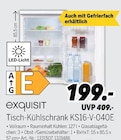 Aktuelles Tisch-Kühlschrank KS16-V-040E Angebot bei MEDIMAX in Eberswalde ab 199,00 €