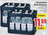 Mineralwasser von Gerolsteiner für 11,99 € bei Trinkgut im Angebot Mineralwasser von Gerolsteiner im aktuellen Trinkgut Prospekt