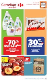 Offre Kinder Chocolat dans le catalogue Carrefour Market du moment à la page 1