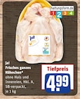 Aktuelles Frisches ganzes Hähnchen Angebot bei REWE in Erlangen ab 4,99 €