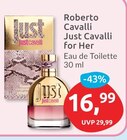 Just Cavalli for Her im Angebot bei budni in Seevetal Just Cavalli for Her Angebote von Roberto Cavalli bei budni Seevetal für 16,99 €