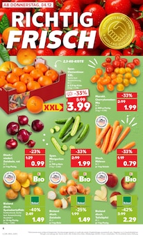 Walnüsse Angebot im Kaufland Prospekt, gültig von 04.12.2025 bis 10.12.2025 Walnüsse Angebot im aktuellen Kaufland Prospekt auf Seite 4