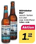 Störtebeker Bier für 1,19 € bei NETTO mit dem Scottie im Angebot Störtebeker Bier im aktuellen NETTO mit dem Scottie Prospekt