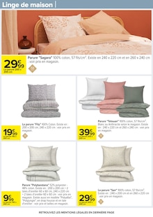 Promo Couette dans le catalogue Carrefour du moment à la page 69