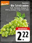 Bio-Tafeltrauben bei EDEKA im Gütersloh Prospekt für 2,22 €