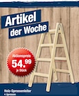 Holz-Sprossenleiter bei RHG Baucentrum im Bernsbach Prospekt für 54,99 €