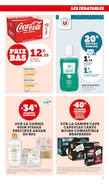 Prix et réduction Cosmétiques Bio dans le prospectus Super U en cours Offre Cosmétiques Bio dans le catalogue Super U du moment à la page 5