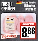 EDEKA Gießen - Frisches deutsches Hähnchenbrustfilet Angebot im Prospekt Frisches deutsches Hähnchenbrustfilet bei EDEKA im Gießen Prospekt für 8,88 €