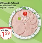 Bio Aufschnitt bei GLOBUS im Hattersheim Prospekt für 1,29 €