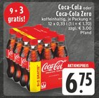 Aktuelles Coca-Cola oder Coca-Cola zero Angebot bei EDEKA in Unna ab 6,75 €