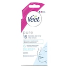 Bandes de Cire - VEET PURE en promo à 3,90 € chez Carrefour Bandes de Cire - VEET PURE dans le catalogue Carrefour