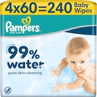 Feuchttücher 99 % water (4x60 St) von Pampers im aktuellen dm-drogerie markt Prospekt