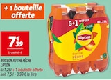 Boisson au thé pêche - Lipton dans le catalogue Netto