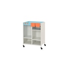 Table à roulettes - CARREFOUR HOME - Carrefour à Caluire-et-Cuire Table à roulettes - CARREFOUR HOME en promo chez Carrefour Caluire-et-Cuire à 44,99 €