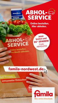 famila Nordwest Prospekt der aktuellen Woche, gültig von 26.10.2026 bis 30.10.2026 Aktueller famila Nordwest Prospekt "Markt - Angebote" mit 47 Seiten