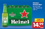 Aktuelle Heineken Angebote bei Netto Marken-Discount in Mönchengladbach Aktuelles Premium Beer Angebot bei Netto Marken-Discount in Mönchengladbach ab 14,99 €