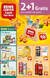 Aktueller REWE Prospekt mit Lebensmittel, "Dein Markt", Seite 1