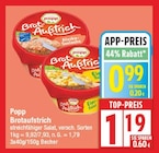 Brotaufstrich von Popp für 0,99 € bei EDEKA im Angebot Brotaufstrich von Popp im aktuellen EDEKA Prospekt