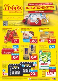 Netto Marken-Discount Prospekt für Augsburg mit 45 Seiten Netto Marken-Discount Prospekt für Augsburg: "Aktuelle Angebote", 45 Seiten, 27.06.2022 - 02.07.2022