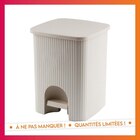 Poubelle a pedale 6l nervuree à 4,97 € dans le catalogue B&M