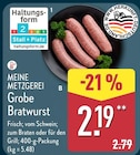 Grobe Bratwurst Angebote von MEINE METZGEREI bei ALDI Nord Oranienburg für 2,19 €