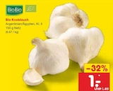 Bio Knoblauch von BioBio für 1,00 € bei Netto Marken-Discount im Angebot Bio Knoblauch von BioBio im aktuellen Netto Marken-Discount Prospekt