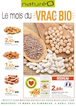 Catalogue NaturéO à Rosny-sous-Bois, avec 26 pages Prospectus NaturéO à Rosny-sous-Bois, "Le mois du vrac bio", 26 pages, 10/03/2021 - 04/04/2021